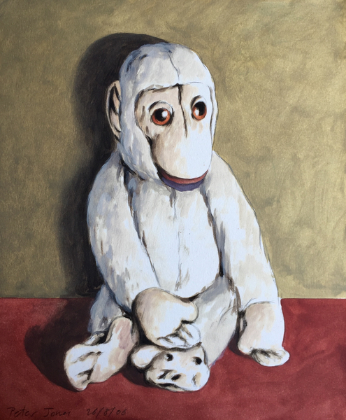 Bright White Monkey von Peter Jones