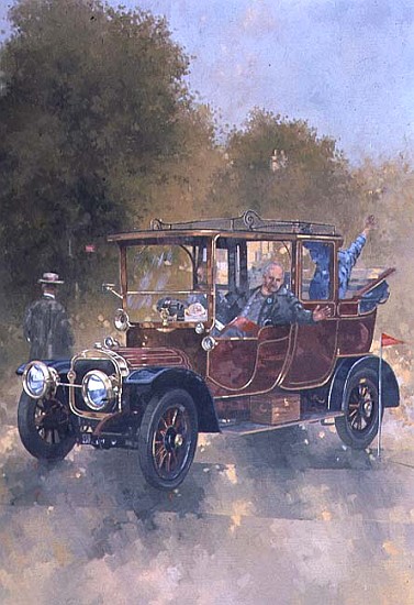 Finish of the Rally, 1997 (oil on canvas)  von Peter Miller