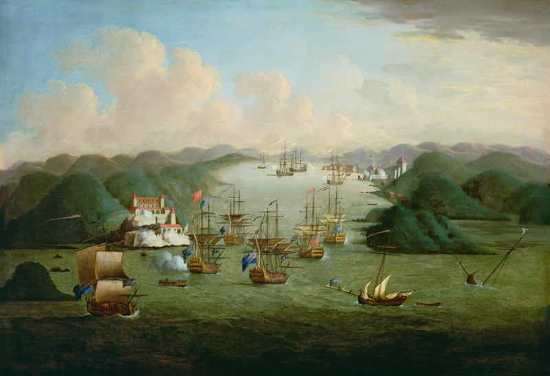 Capture of Porto Bello in 1739 von Peter Monamy