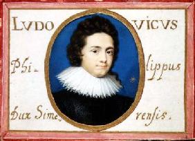 Portrait of Ludwig Philip Duke of Simmeren (1611-55)