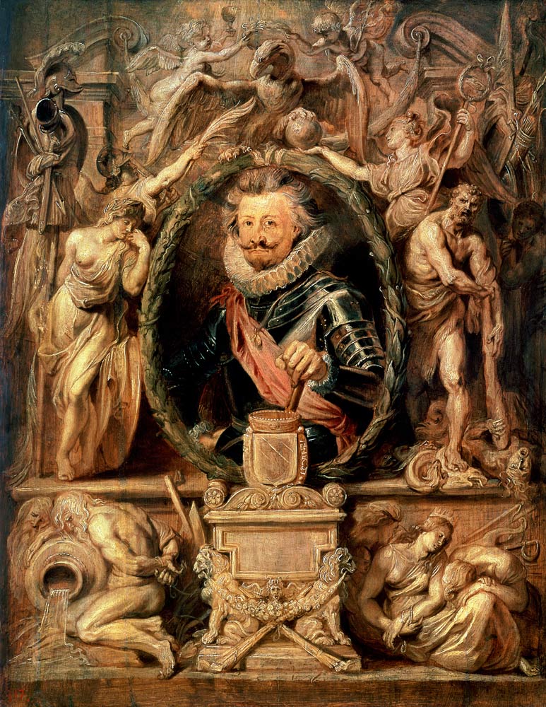 Bildnis Charles Bonaventure de Longueval, Comte de Bucquoy (1571-1621) von Peter Paul Rubens