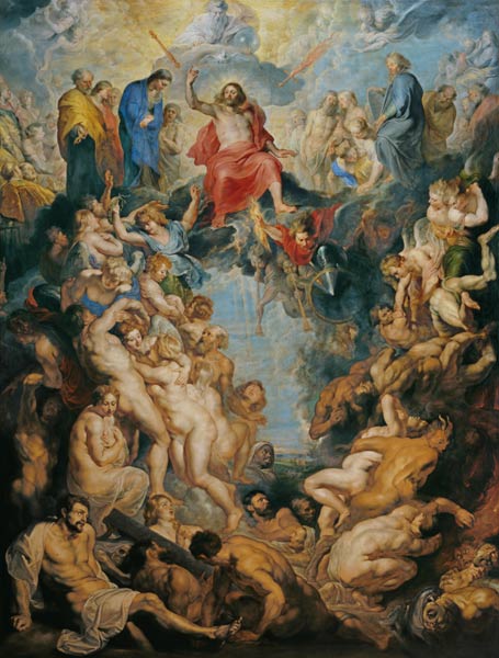 Das große Jüngste Gericht. von Peter Paul Rubens