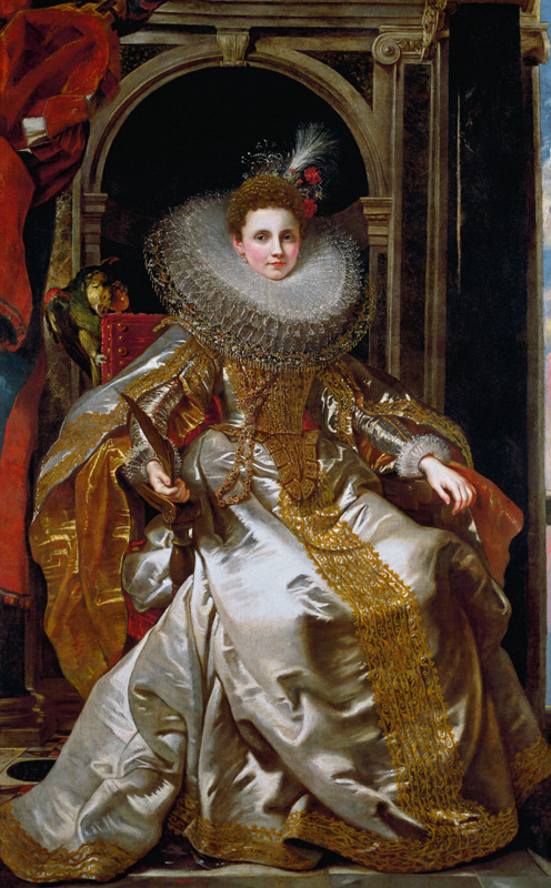 Portrait of Marchesa Maria Serra Pallavicino von Peter Paul Rubens