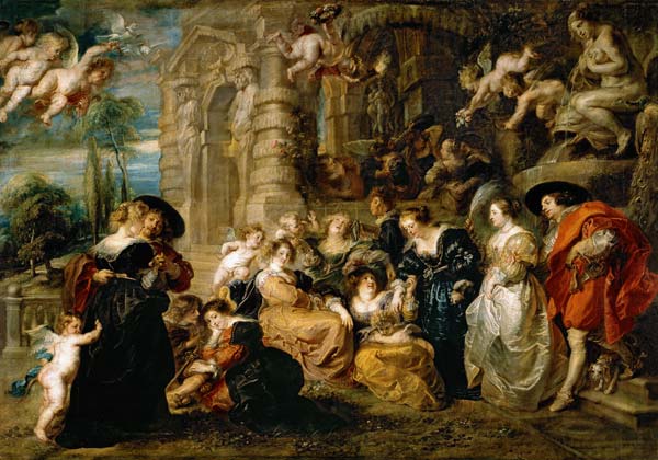 Der Liebesgarten von Peter Paul Rubens