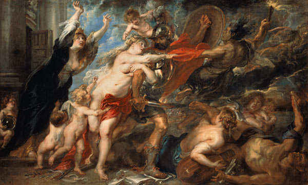 Die Folgen des Krieges von Peter Paul Rubens