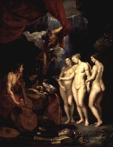 The Medici Cycle: Education of Marie de Medici (1573-1642) von Peter Paul Rubens