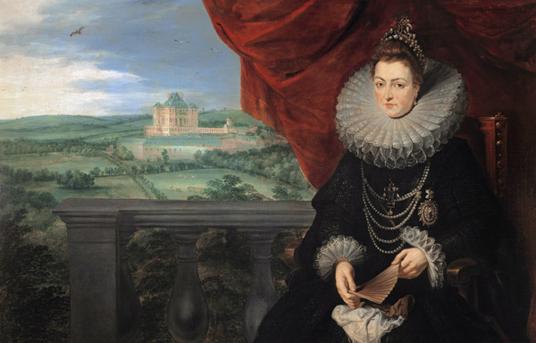 Porträt von Isabel Clara Eugenia von Österreich (1566-1633), Infanta von Spanien von Peter Paul Rubens