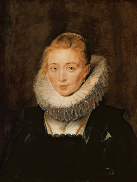 Portrait of the Maid of Honour to the Infanta Isabella von Peter Paul Rubens