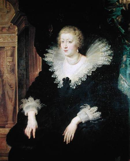 Portrait of Anne of Austria (1601-66) von Peter Paul Rubens