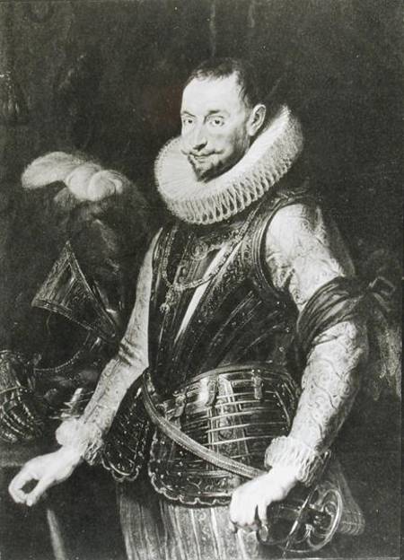 Portrait of Marquis Ambrogio Spinola (1569-1630) von Peter Paul Rubens
