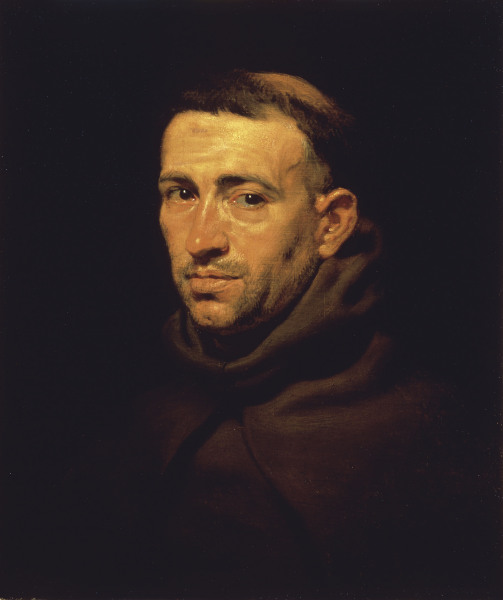 P.P.Rubens / Portr.of a Franciscan /1615 von Peter Paul Rubens