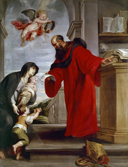 Saint Ives of Treguier von Peter Paul Rubens