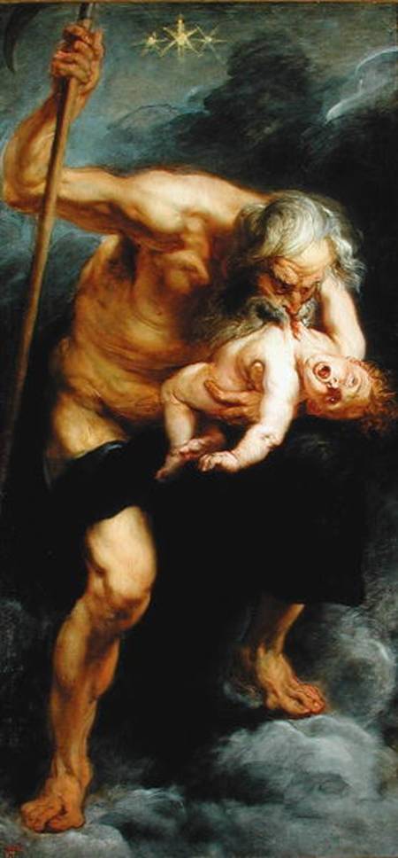Saturn Devouring his Son von Peter Paul Rubens