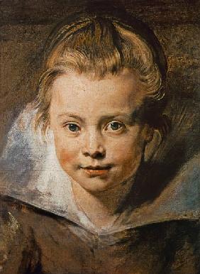 Kopf eines Kindes (Clara-Serena Rubens) Um 1616. um 1616