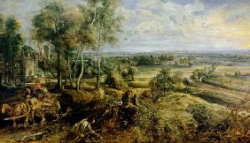 Herbstlandschaft mit Blick auf Het Steen 1636