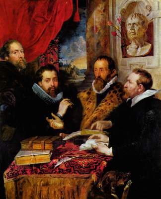 Die vier Philosophen von Peter Paul Rubens