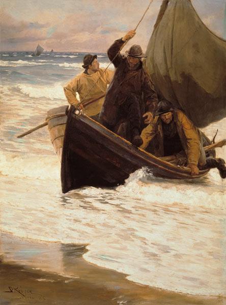 Heimkehr der Fischer (Skagen) 1885