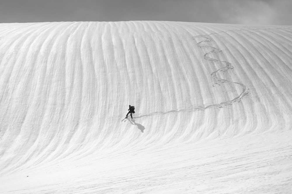 Snow wave surfing von Peter Svoboda