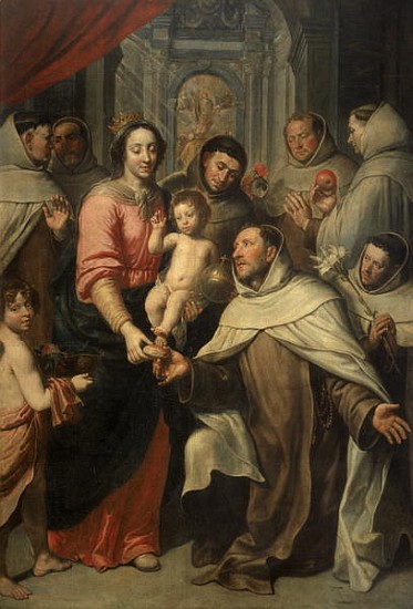 The Virgin of the Carmelites von Peter van Lint