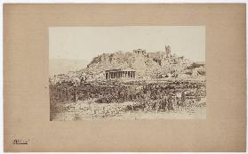 Athen: Blick auf Theseion und Akropolis