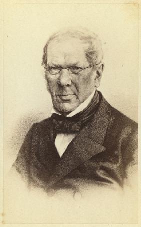 Porträt von Dichter Fürst Pjotr A. Wjasemski (1792-1878) 1865