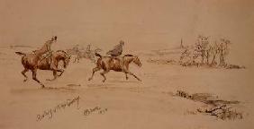 Hunting with the Quorn 1894  on