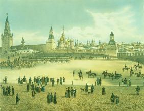 Moskau, Kreml und Basilius-Kath