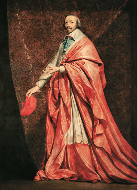 Kardinal de Richelieu von Philippe de Champaigne