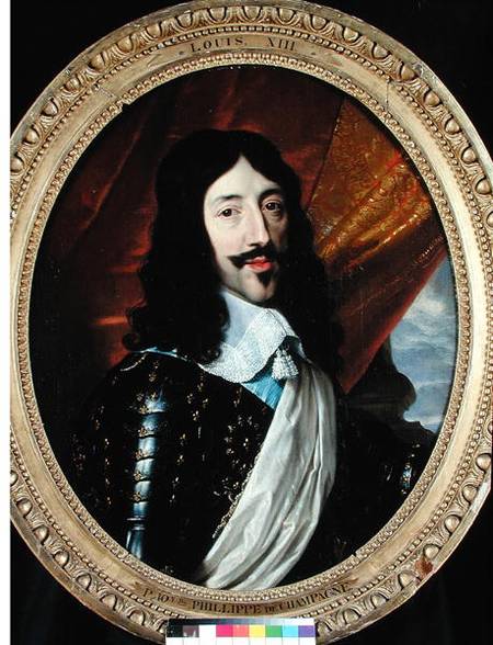 Portrait of Louis XIII (1601-43) von Philippe de Champaigne