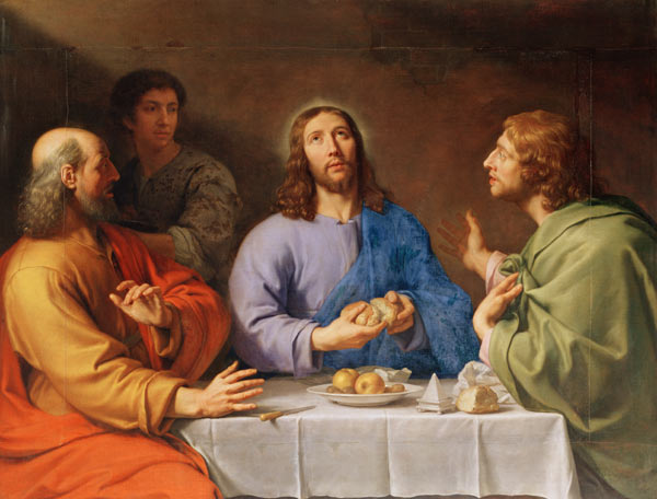 The Supper at Emmaus von Philippe de Champaigne