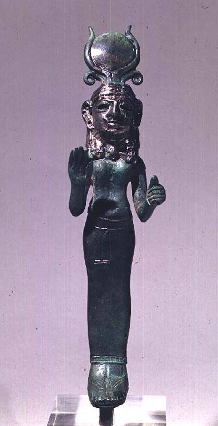 Statuette of a  goddess, from the  coast von Phoenician