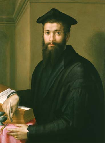 Bildnis des Kardinals Giovanni Salviati. von Pier Francesco Foschi