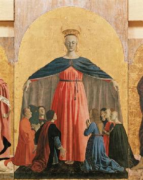 The Madonna of Mercy, central panel from the Misericordia altarpiece 1445