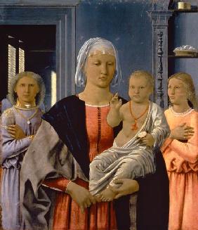 Madonna di Senigallia (Maria mit Kind und Engeln) 1470