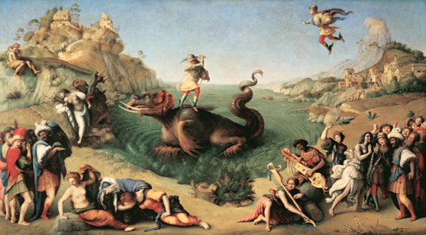 Perseus Rescuing Andromeda von Piero di Cosimo