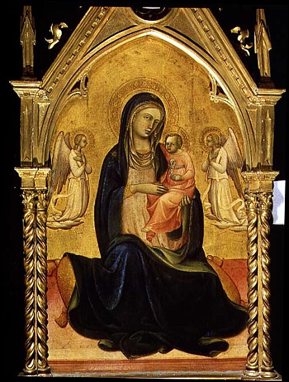 Madonna and Child von (Piero di Giovanni) Lorenzo Monaco