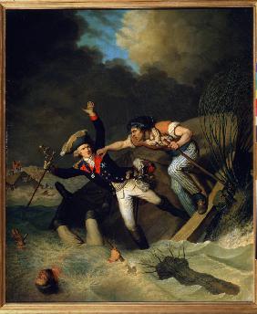 Der Tod Herzog Leopolds von Braunschweig beim Oderhochwasser 1785 1785