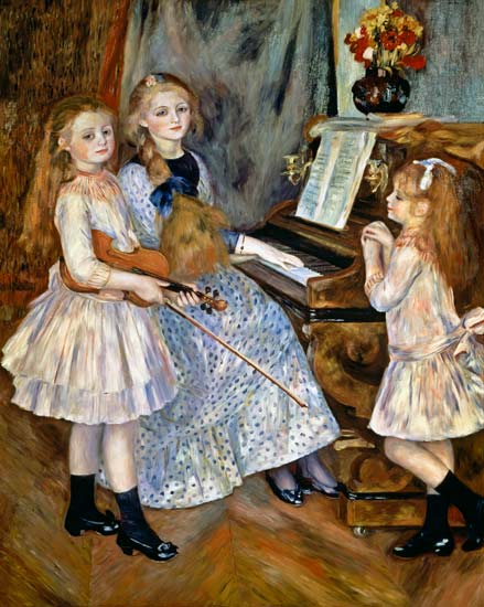 Die Töchter von Catulle-Mendès von Pierre-Auguste Renoir