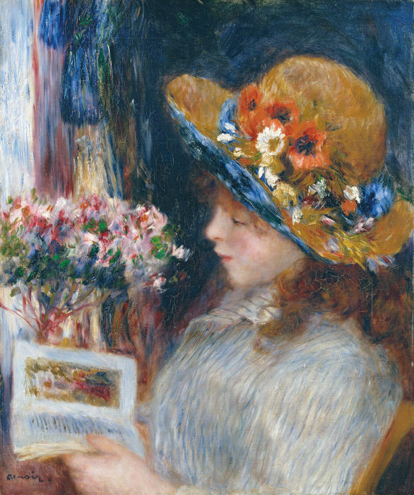Lesendes Mädchen von Pierre-Auguste Renoir