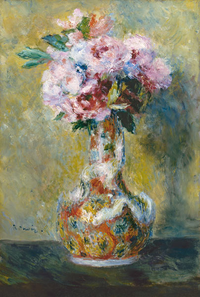 Blumenstrauß in einer Vase von Pierre-Auguste Renoir