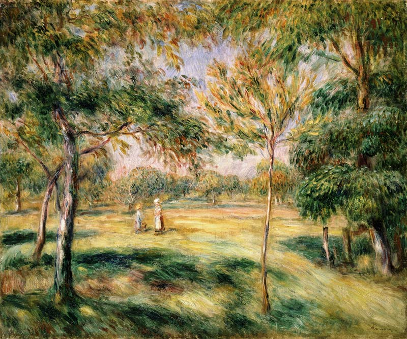 Im Baumgarten von Pierre-Auguste Renoir