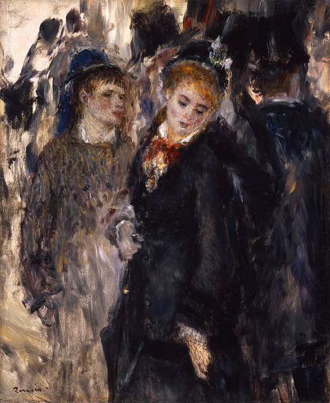 Junge Mädchen von Pierre-Auguste Renoir