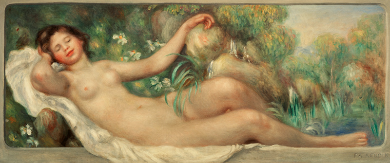 La source von Pierre-Auguste Renoir