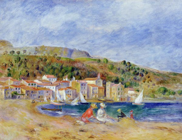 Le Lavandou (oil on canvas) von Pierre-Auguste Renoir