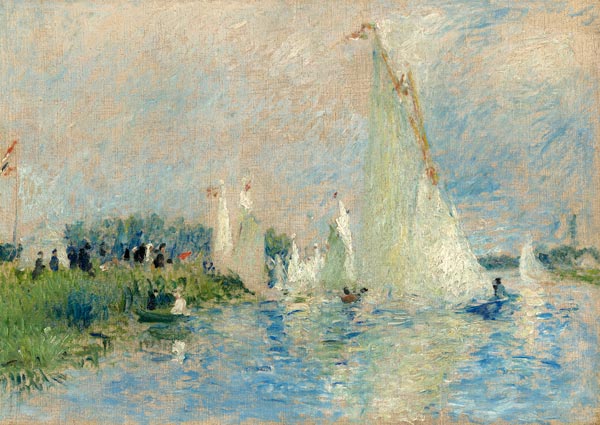 Regatta bei Argenteuil von Pierre-Auguste Renoir