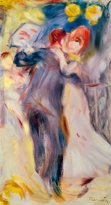The Dance in the Country von Pierre-Auguste Renoir