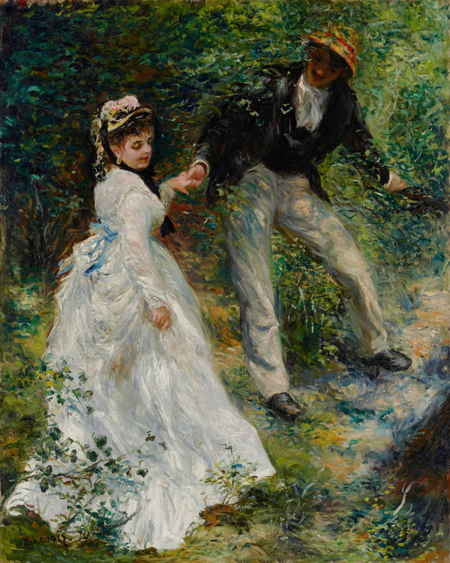 The Promenade von Pierre-Auguste Renoir