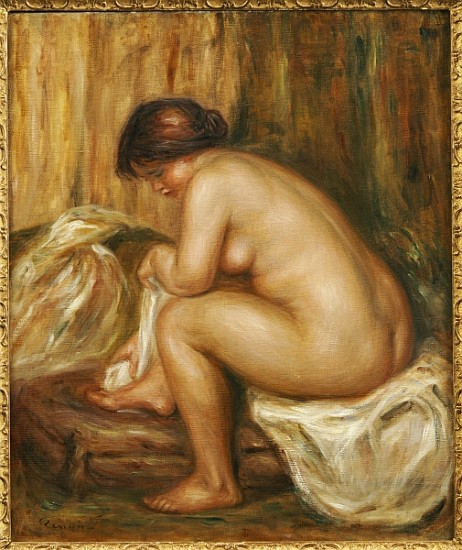 After the Bath, c.1900 von Pierre-Auguste Renoir