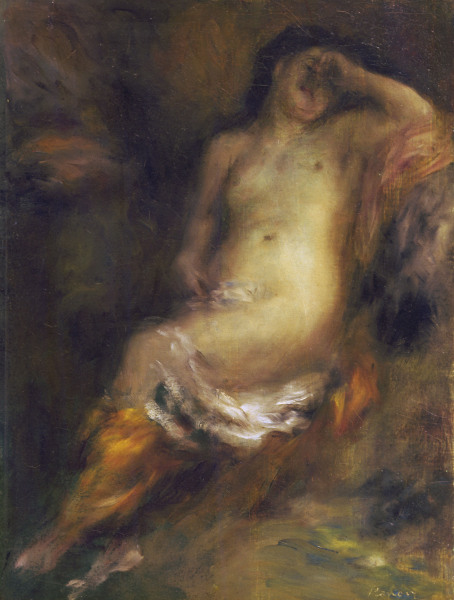A.Renoir, Bather Sunken into Sleep von Pierre-Auguste Renoir