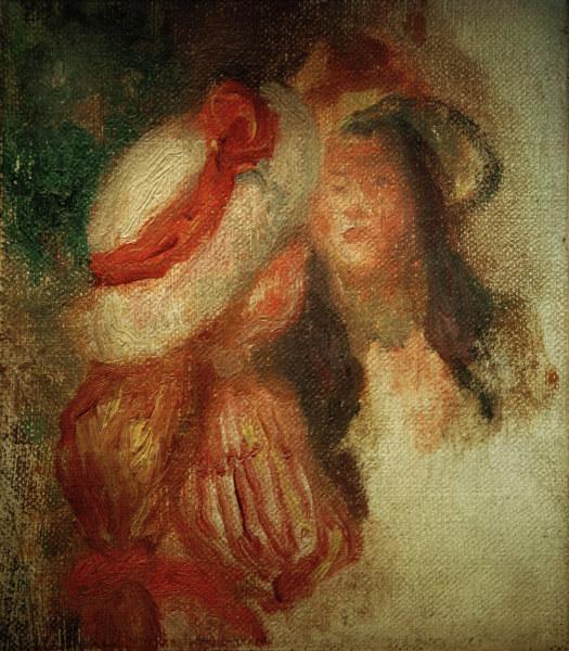 Auguste Renoir, Zwei kleine Mädchen von Pierre-Auguste Renoir